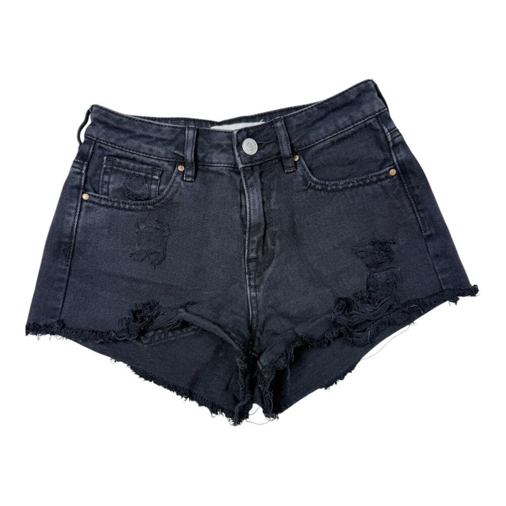 PacSun High Rise Festival Denim Shorts